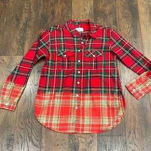 PANACHE Beautiful Plaid Top
